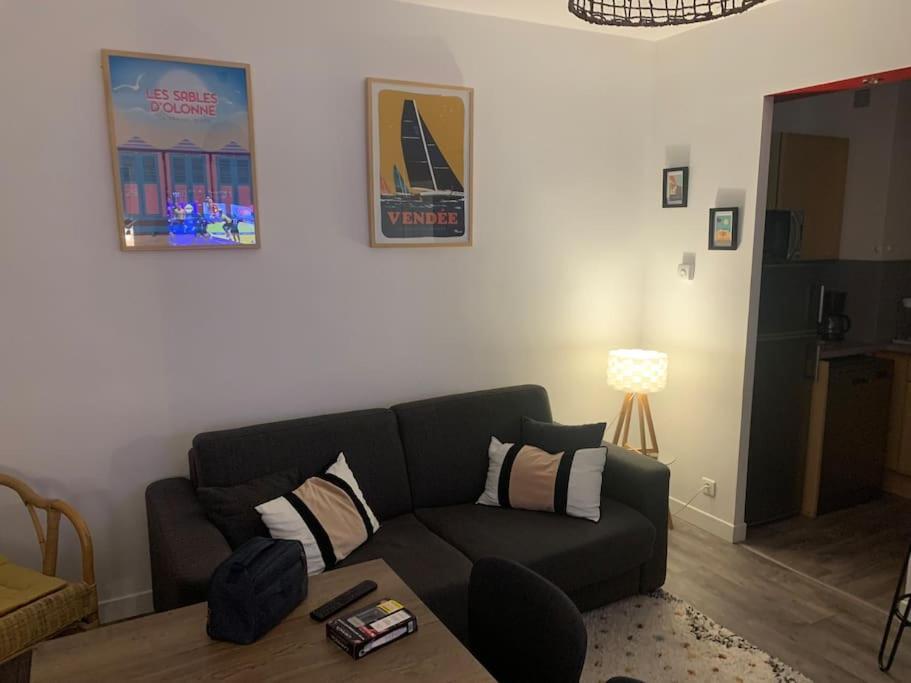 Les Sables D'Olonne, Les Presidents, Charmant Appartement Lumineux, Plage 150 M. Buitenkant foto