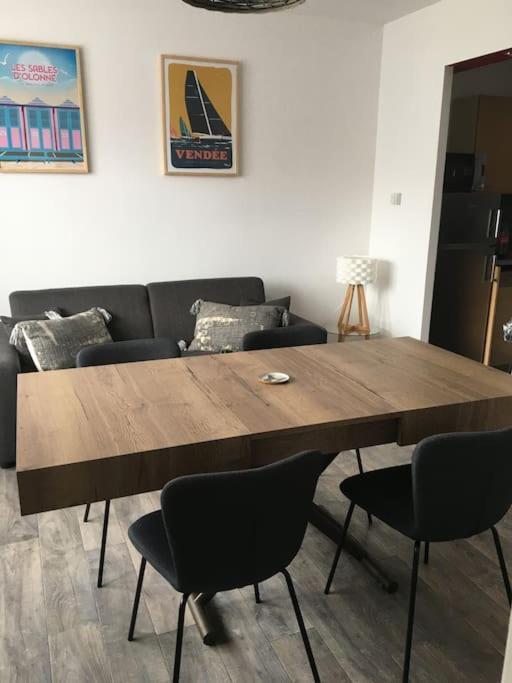 Les Sables D'Olonne, Les Presidents, Charmant Appartement Lumineux, Plage 150 M. Buitenkant foto