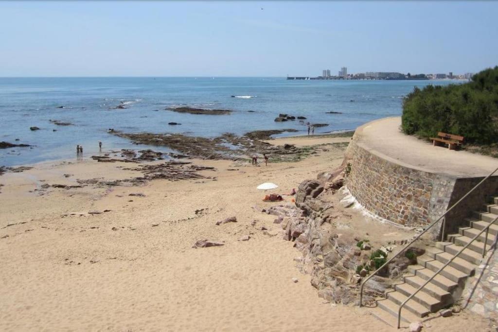 Les Sables D'Olonne, Les Presidents, Charmant Appartement Lumineux, Plage 150 M. Buitenkant foto